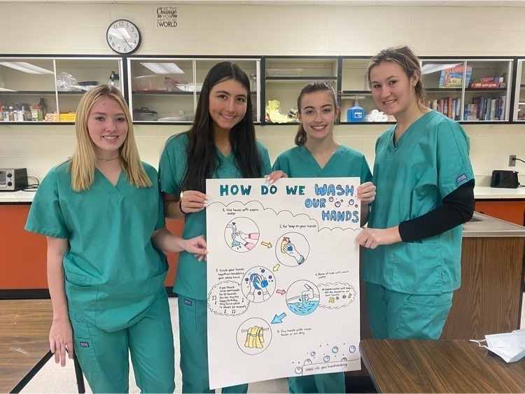 SHS Twin Rivers Health Science students