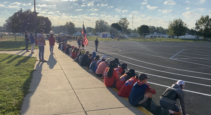 SES Students 9/11 We Remember Walk Photo